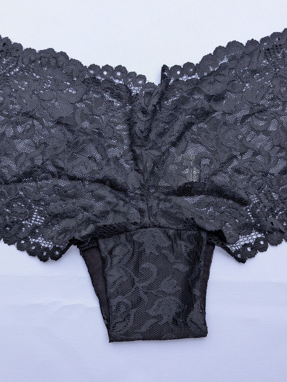Black Lace Hipster Panty - Women Intimates